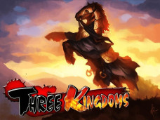 Three kingdoms slot machine logo